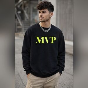 MVP Black Pullover Sweatshirt